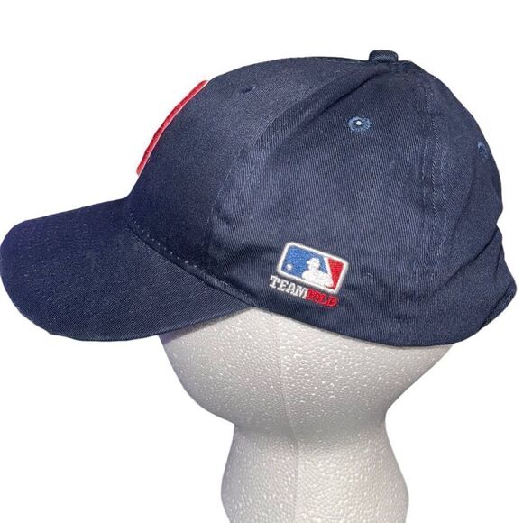 OC Sports Team MLB Navy & Red‎ Boston Red Sox Adjustable Youth Baseball Cap - Picture 4 of 6